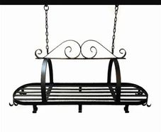 Wrought Iron Wrack, Over Kitchen Counter