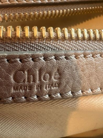 Authentic Chloe large Bay bag
