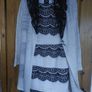 Jax black and white lace dress (free postage) Image 9