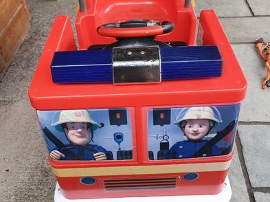 Fireman Sam Ride On Electric Truck With New Battery New Wheels For Sale ...
