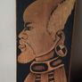 Picture burned wood art Image 2