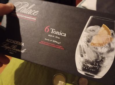 6 Italian glasses