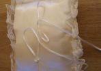 Wedding Ring pillow ivory/ cream