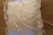 Wedding Ring pillow ivory/ cream
