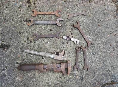 Vintage Spanner/Wrench Collection