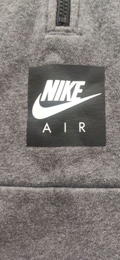 Nike Air Junior 1/4 Zip Hoodie Grey/Black.  Size L (147-158cm)