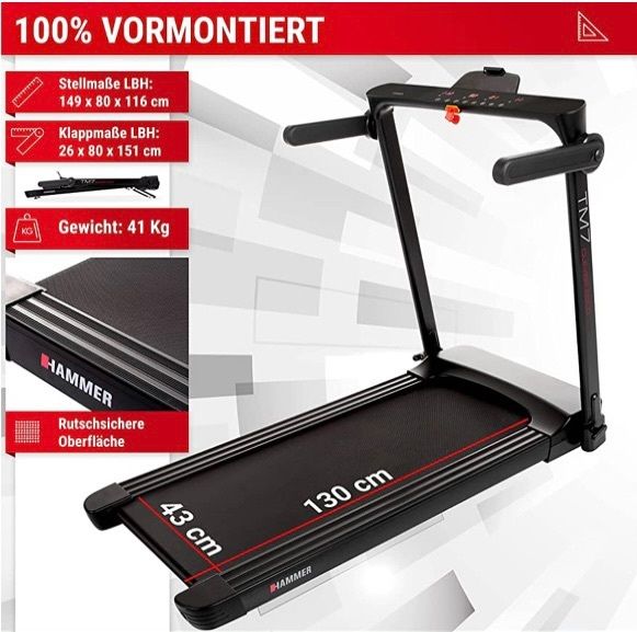 Hammer TM7 treadmill