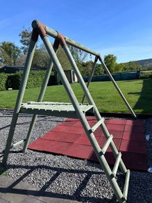 Swing set frame