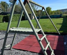 Swing set frame