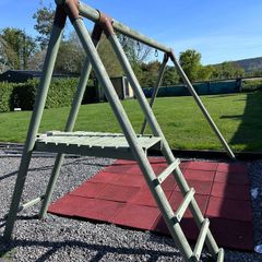 Swing set frame