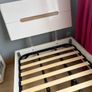 Single bed barely used with mattress Image 4