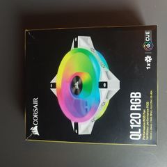 1 x Corsair QL120 RGB fan (white)
