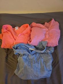 100% linen blouse and others