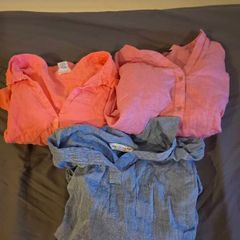 100% linen blouse and others