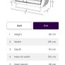 Zinc DFS Leather Sofa Perfect Condition Image 2