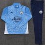 manchester city 1/4 zip tracksuit Image 2