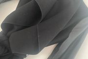 black zara coat size small