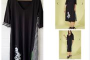 Ora designer dress from mc elhinneys arty chic funky relax fit