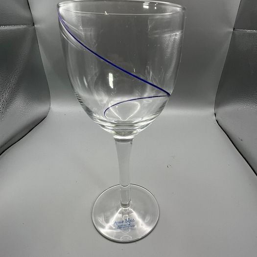 Avoca Blue Collection - Wine Glasses - Set Of 6 - Brand New in Box
