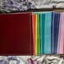 Scraft Artise Permanent Vinyl 40 Pack, 2 Sheets of each Assorted Colour, 18 Matte and 2 Gloss, 12 inches X 12 inches Adhesive Backed Image 3