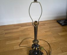 Brass lamp stand