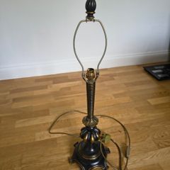 Brass lamp stand