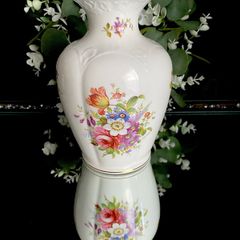 Vintage Floral Vase