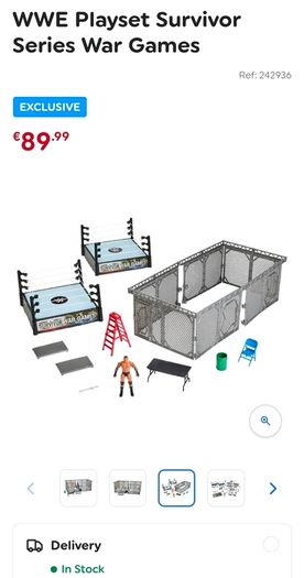 Wwe Ring With Cage