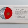 Denmark 1977 Coin Stamp cover BUNC Image 3