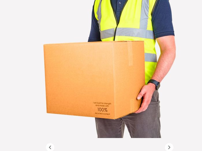 Double Wall Cardboard Boxes - 406 mm x 356 mm x 356 mm