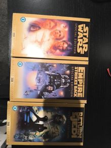Star Wars Trilogy VHS set