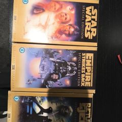 Star Wars Trilogy VHS set