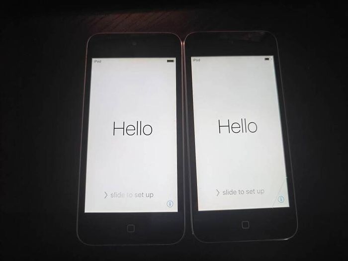 2x iPod touch iCloud