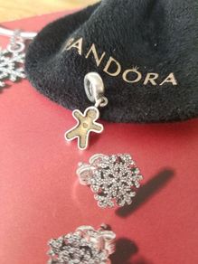 Pandora Charm Gingerbread Man BNIB