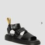 Dr Martens Vegan Gryphon Sandals Black size 9 Image 2