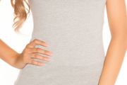 grey top size 6-8 8-10