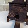 antique coal iron Image 5