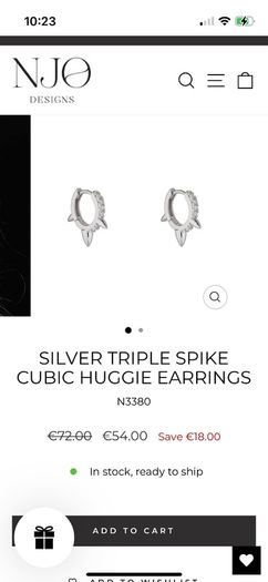 FURTHER REDUCED PRICE!!sterling silver earrings