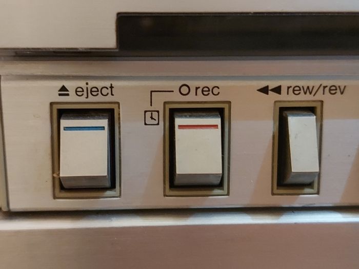 Technics FM-AM Stereo Tuner Model ST-3200, Technics Model No. RS-M205, Technics Stereo integrated Amplifier Model SU-3200, 3 parts of a Technics Music System, No phonograph or Speakers
