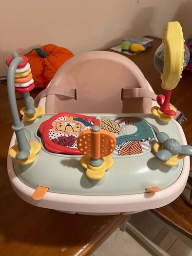 Bug 3-in-1 Floor and Booster Seat with Activity Tray