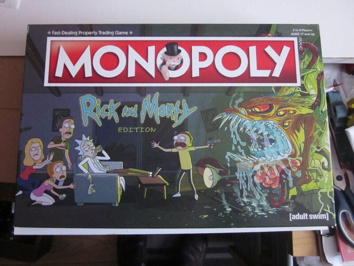 Monopoly Rick and Morty Board Game