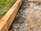 Retaining Wall from Garden Sleepers Image 6