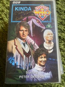 Signed Doctor Who VHS