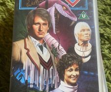 Signed Doctor Who VHS