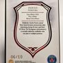 2022-23 Futera Paris Saint-Germain #PSG15 Danilo Pereira Portugal Red 06/10 Image 2