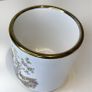 Neofitou Handcrafted Ceramic Cylindrical Tumbler with 24k gold plated rim Image 4