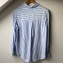 Marc O'Polo Classic Blue & White Striped Long-Sleeve Shirt (Size EU 36 / Small) Image 7