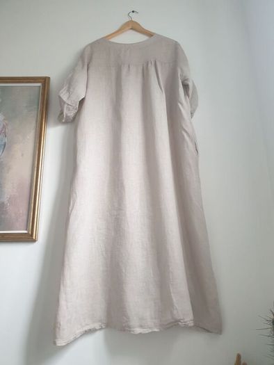 Linen Dress Size Uk 14