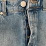 shorts miss selfridge size 10 denim shorts with lace detail button opening Image 2