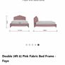 Double Bed & Mattress - Like New Image 4
